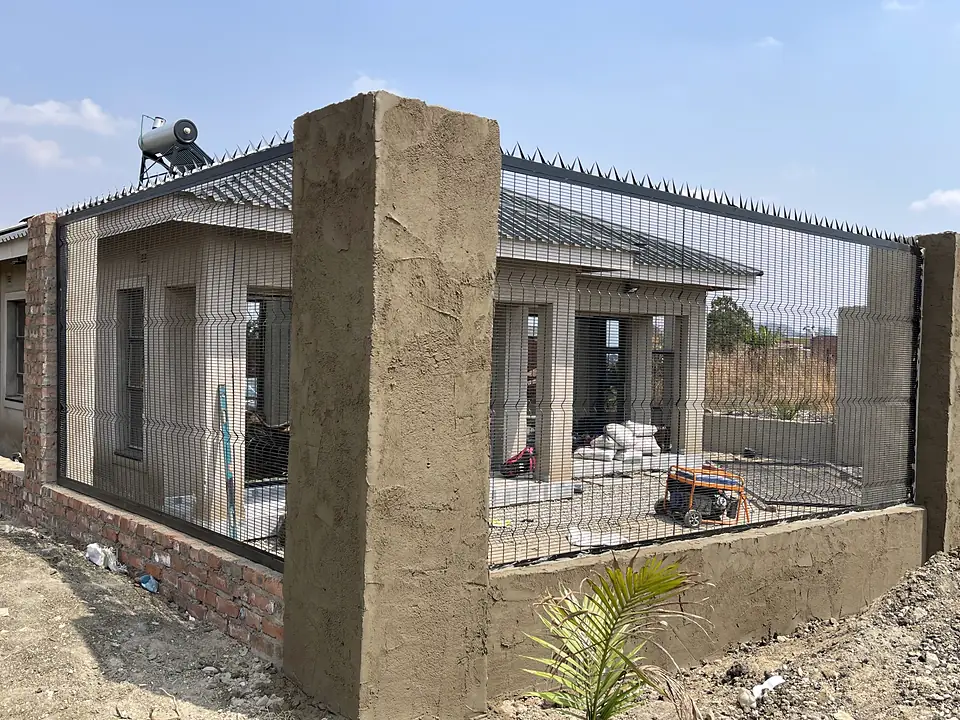 Clearview & spikes installed by CSO in Tynwald, Harare